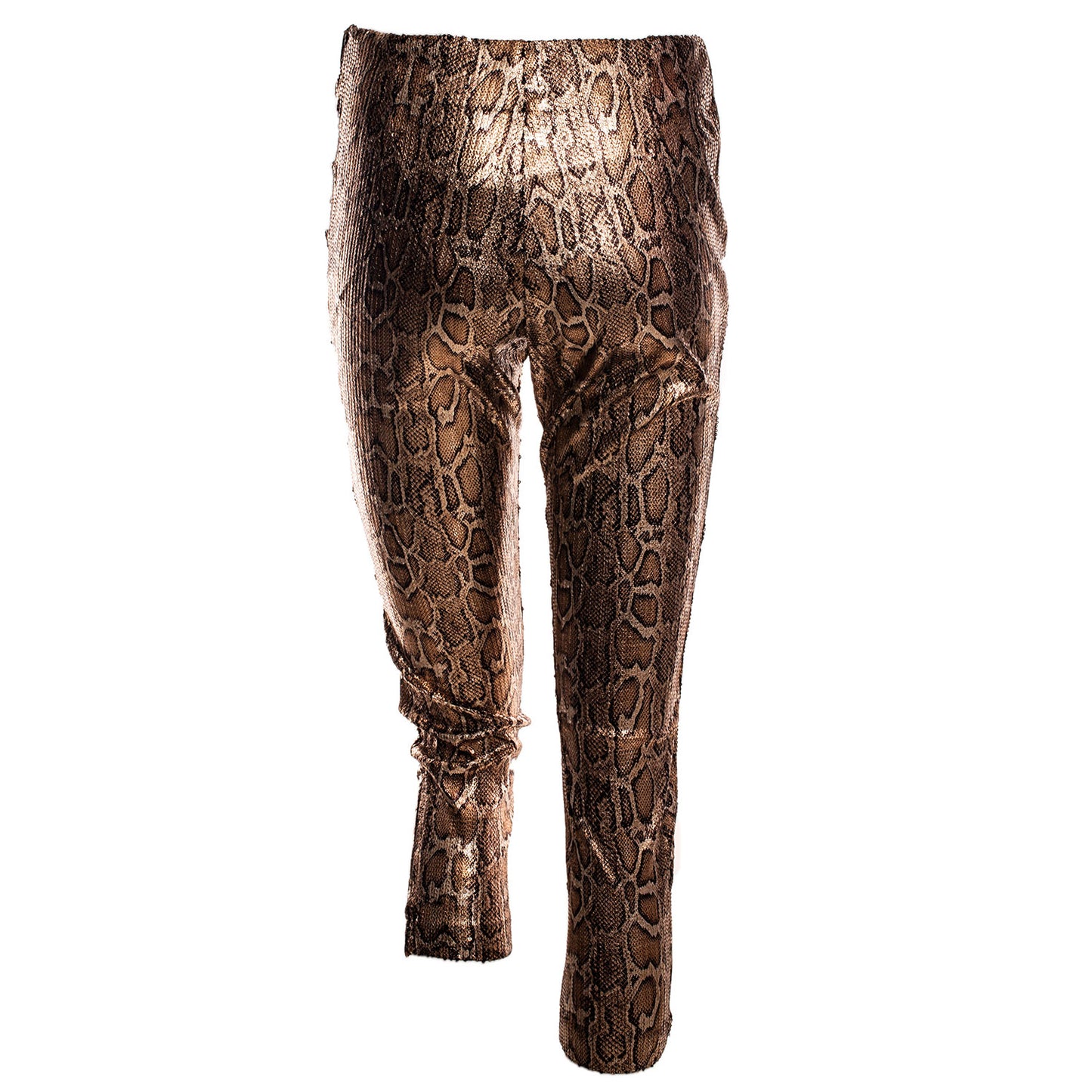SNAKE PRINT TROUSER