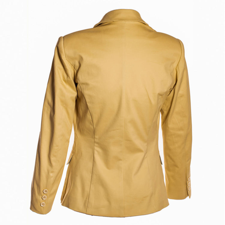 CREAM BLAZER WITH  WITHOUT LOGO