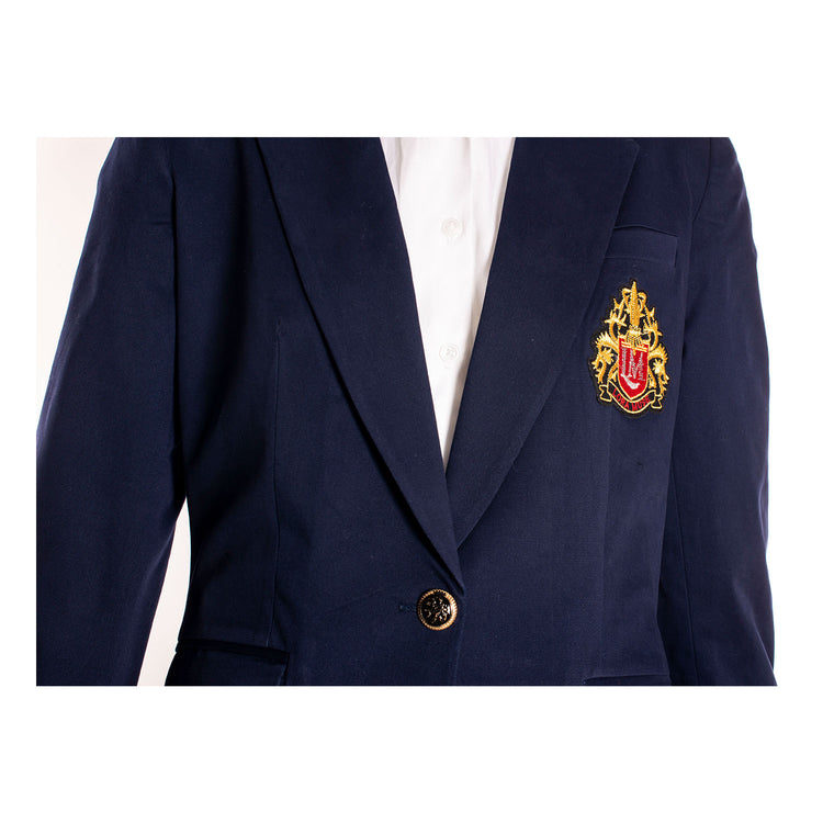 NAVY BLAZER WITH & WITHOUT LOGO