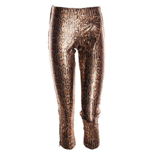 SNAKE PRINT TROUSER