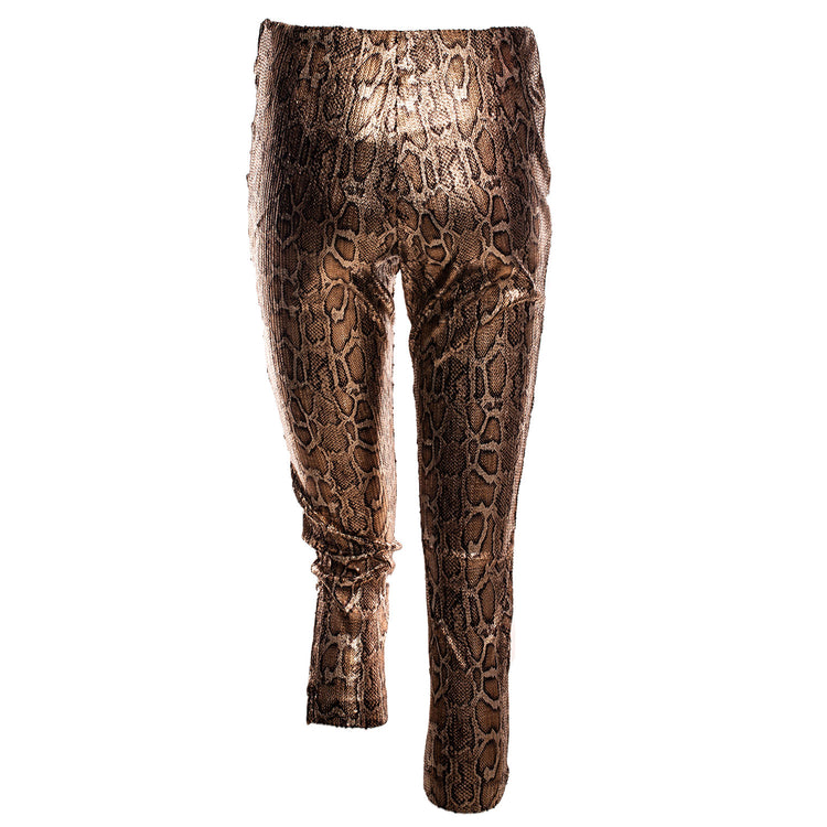 SNAKE PRINT TROUSER